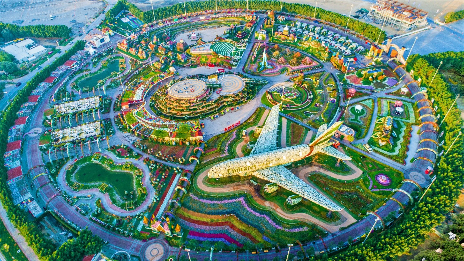 باغ گل معجزه دبی