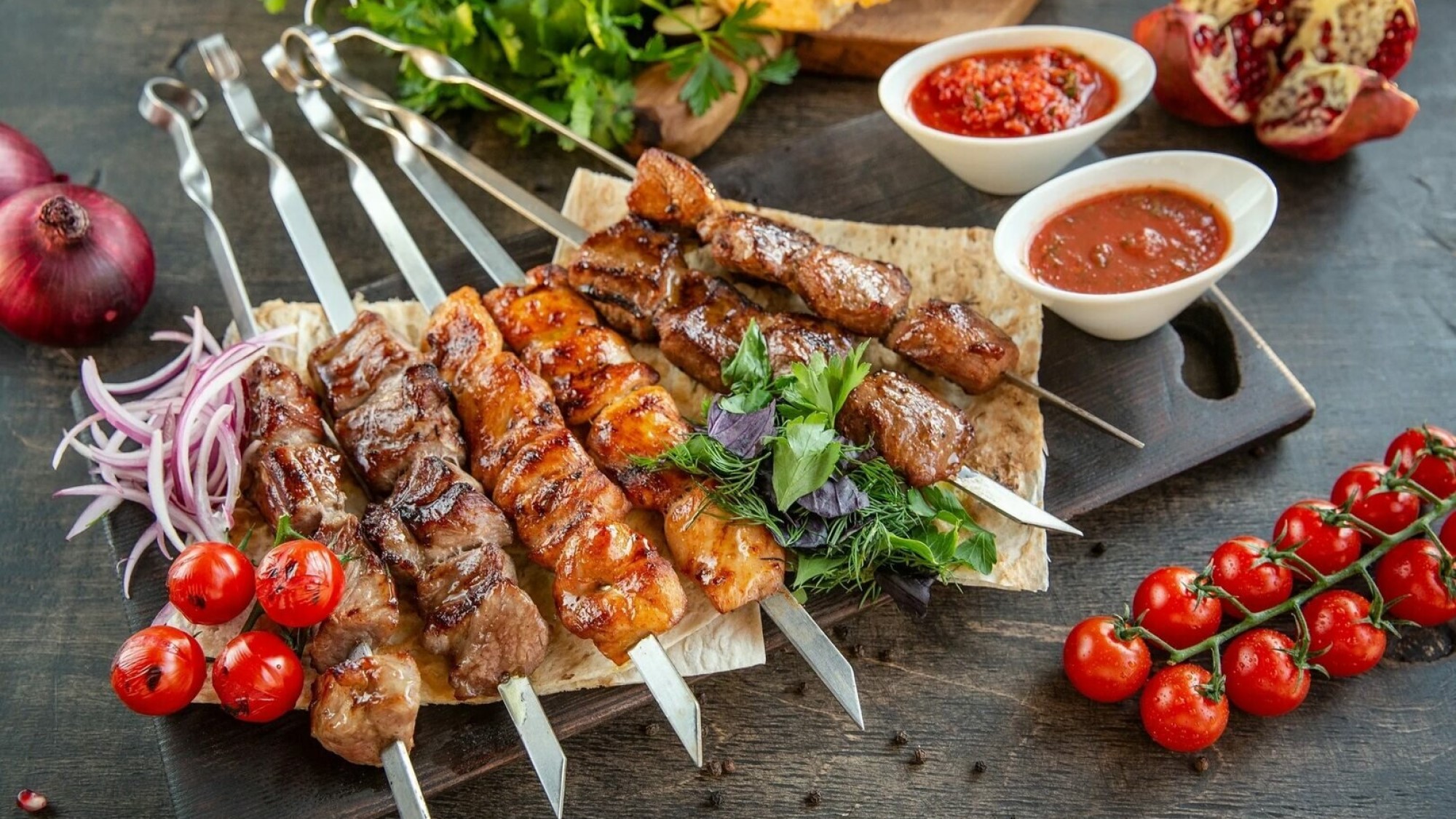 غذای شاشلیک روسیه