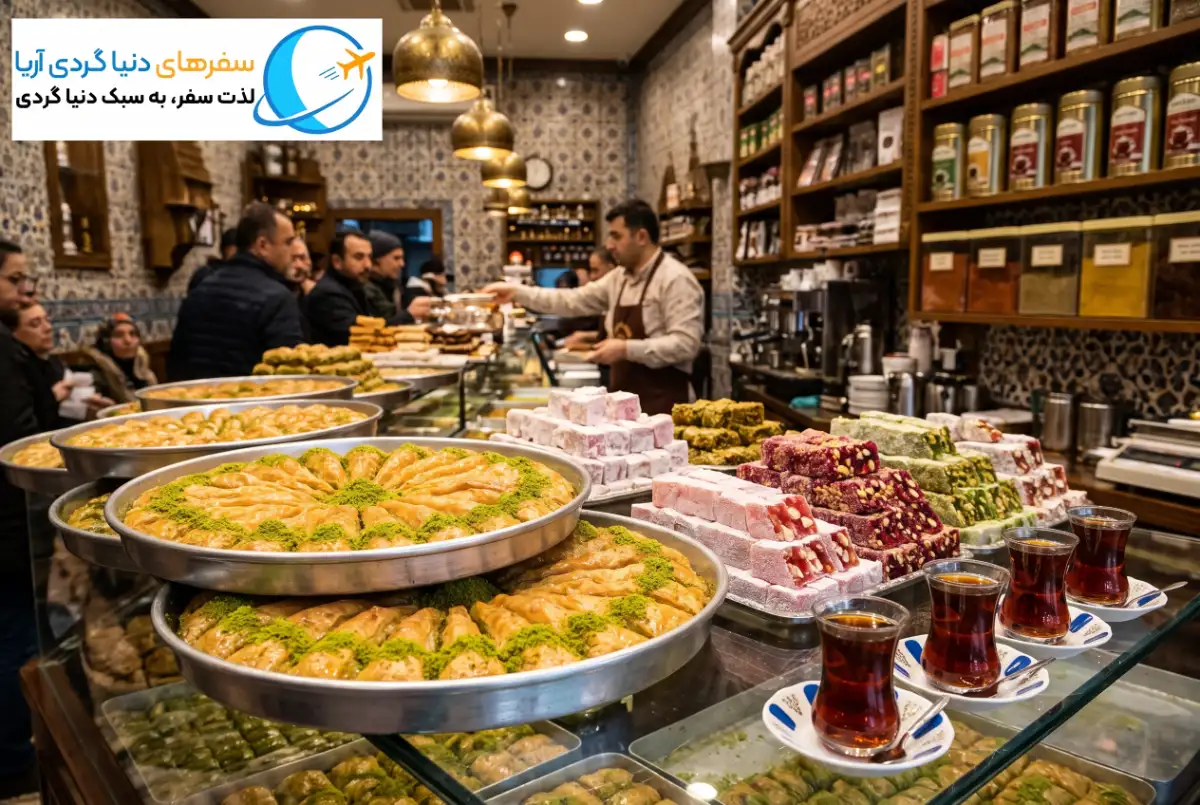 خوشمزه فروشی های ترکیه